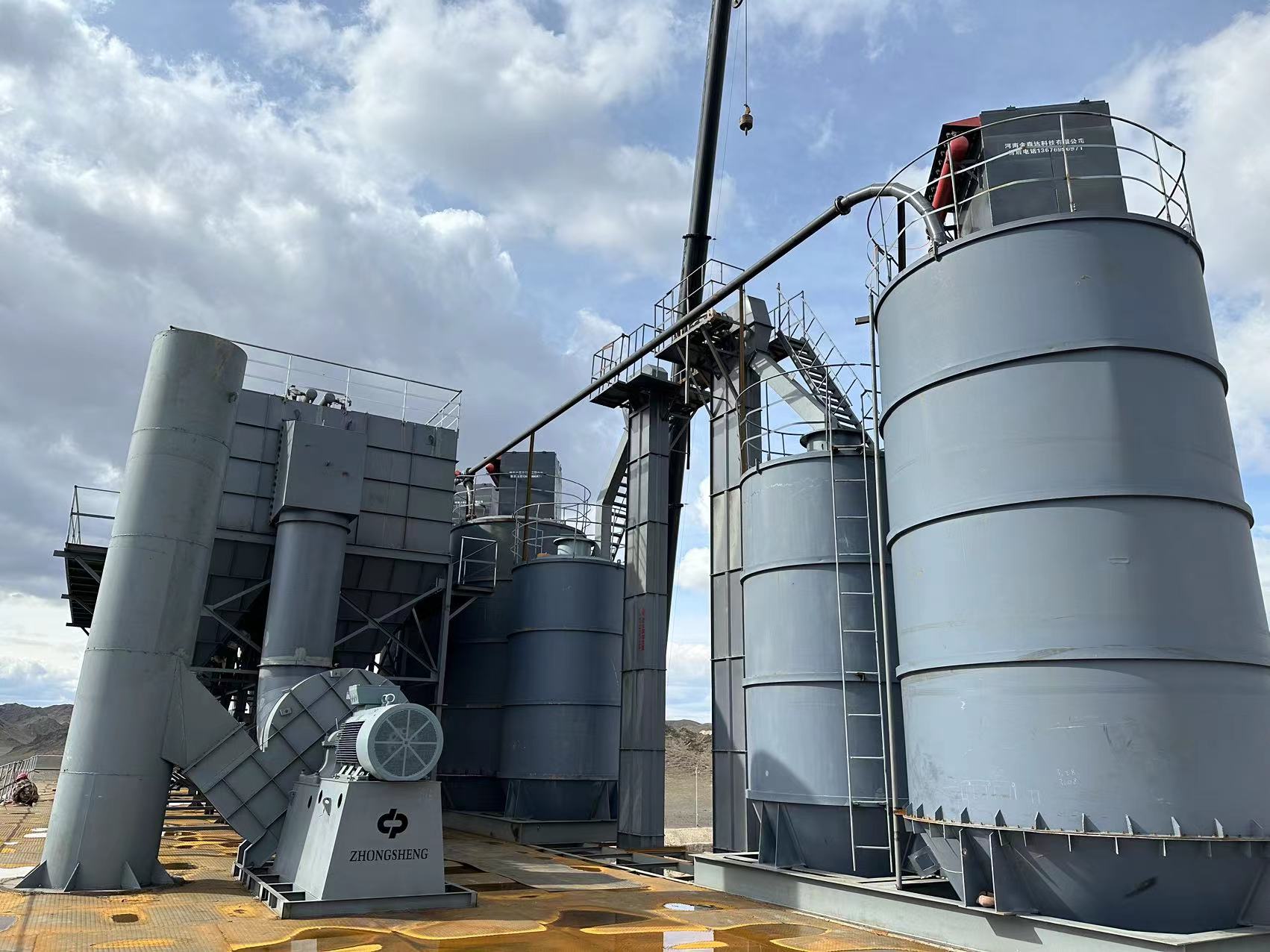 Shandong Pneumatic Conveying System z powodzeniem zainstalowany w głównej azjatyckiej elektrowni chemicznej